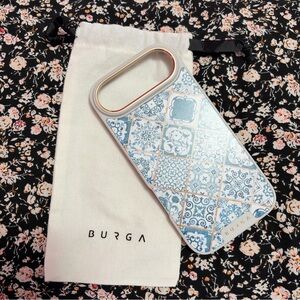 Burga iPhone Air Elite Case -Tropical Oasis Pattern